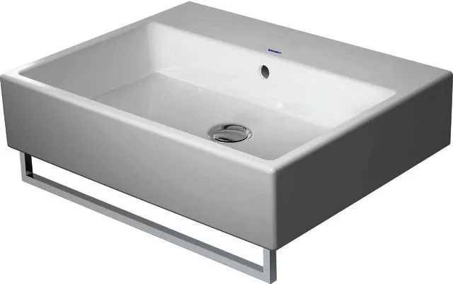 Duravit Waschtisch Vero Air 600mm m.ÜL, m.HLB, o. HL, weiß, WG