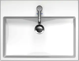 Duravit Waschtisch Vero Air 600mm o.ÜL, m.HLB, 1 HL, weiß – Bild 5