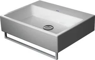 Duravit Waschtisch Vero Air 600mm o.ÜL, m.HLB, o.HL, geschl., weiß, WG