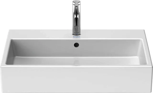 Duravit Waschtisch Vero Air 700mm m.ÜL,m.HLB,m.1HL,geschl.,weiß