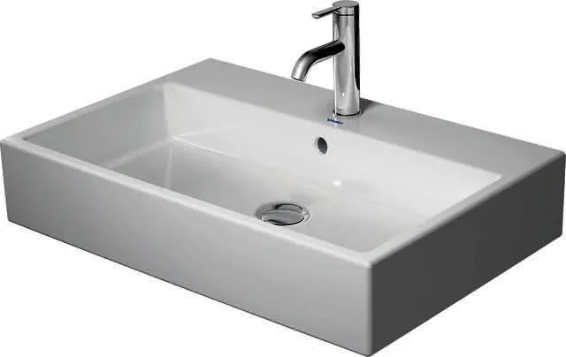 Duravit Waschtisch Vero Air 700mm m.ÜL,m.HLB,o.HL,geschl.,weiß