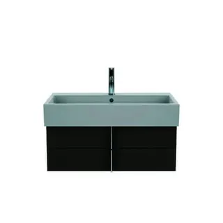 Duravit Waschtisch Vero Air 800mm m. ÜL, m. HLB, 1 HL, weiß, WG