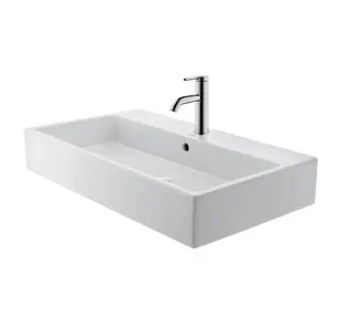 Duravit Waschtisch Vero Air 800mm m. ÜL, m. HLB, 1 HL, weiß, WG – Bild 5