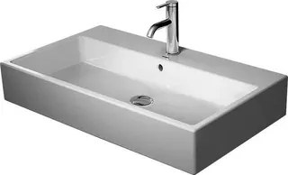 Duravit Waschtisch Vero Air 800mm m.ÜL, m.HLB, o.HL, geschl., weiß