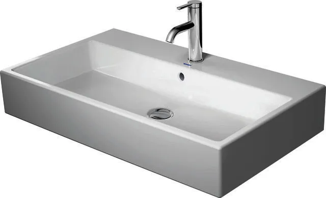 Duravit Waschtisch Vero Air 800mm o.ÜL,m.HLB,o.HL,geschl.,weiß