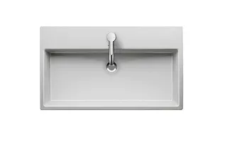 Duravit Waschtisch Vero Air 800mm o. ÜL, m. HLB, o. HL, weiß
