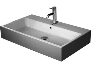 Duravit Waschtisch Vero Air 800mm o. ÜL, m. HLB, 1 HL, weiß, WG – Bild 3