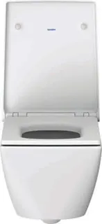 Duravit WC-Sitz Design Classics Viu Weiß Scharniere edelstahl, m.Absenkautomatik – Bild 3
