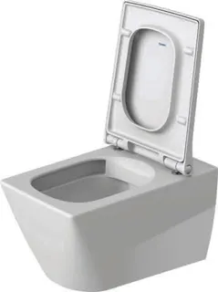 Duravit WC-Sitz Design Classics Viu Weiß Scharniere edelstahl, m.Absenkautomatik – Bild 4