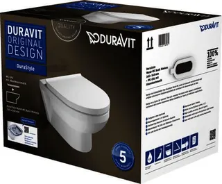 WWC-Set Duravit No.1, TS rimless weiß, inkl.WC-Sitz m.Absenkautomatik – Bild 4