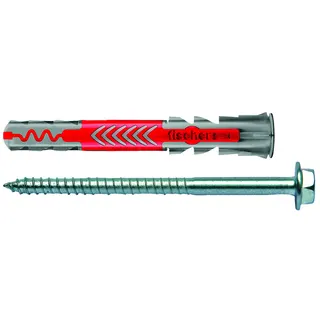 Dübel DUOPOWER 10x80 S mit Schraube, Paket mit 10 Stück