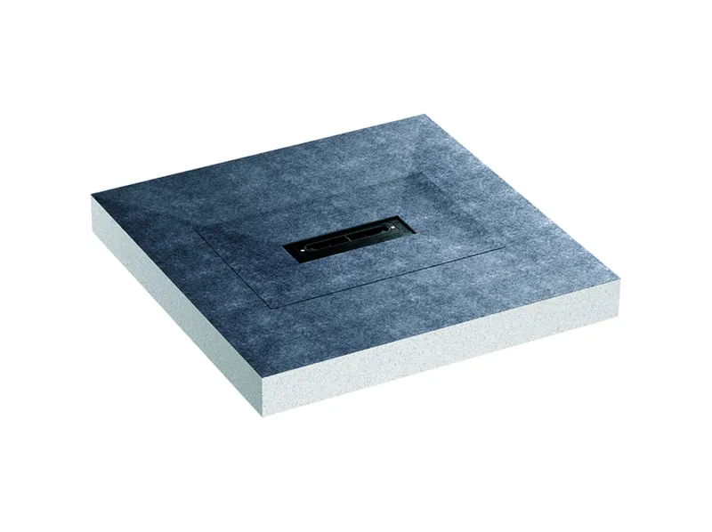 Duschelement DallFlex Compact, DN 50, 0,9 x 0,9 m