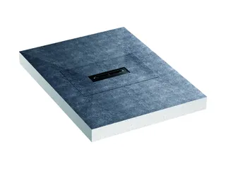 Duschelement DallFlex Compact, DN 50, 0,9 x 1,2 m