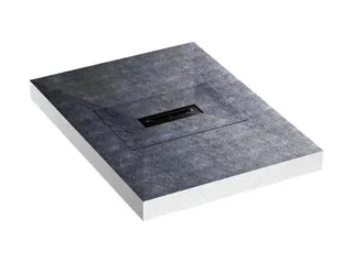 Duschelement DallFlex Compact, DN 50, 0,9 x 1,2 m – Bild 2