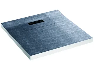 Duschelement DallFlex Floor Plan D, DN 40, 1,2 x 1,2 m