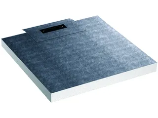 Duschelement DallFlex Wall, DN 50, 1,2 x 1,2 m