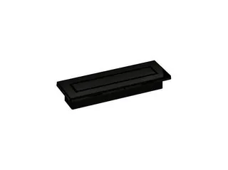 Duschrinne CeraNiveau schwarz matt, 300 x 100 mm – Bild 2