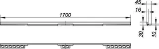 Duschrinne CeraWall Individual Duo, 1700 mm – Bild 4