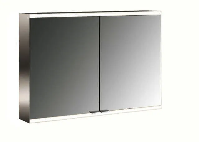 Emco Lichtspiegelschrank prime 2 06145 Aufputz, 2trg. 1000 mm alu.