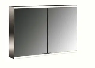 Emco Lichtspiegelschrank prime 2 06045 Aufputz, 2trg. 1000 mm alu.