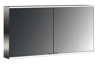 Emco Lichtspiegelschrank prime 2 06147 Aufputz, 2trg. 1300 mm alu.