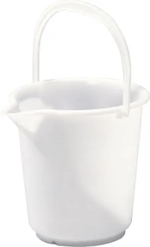 Eimer 10,5l HD-Polyethylen natur Kunststoffbügel D.286mm H.283mm