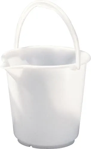 Eimer 17,0l HD-Polyethylen natur Kunststoffbügel D.330mm H.315mm
