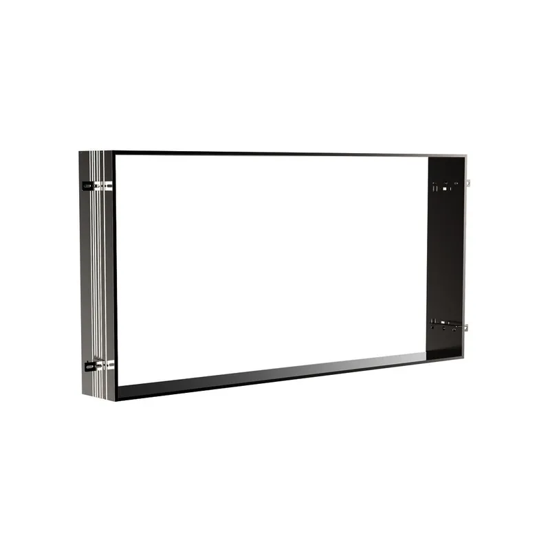 Einbaurahmen 1600er zu design4YOU LED-SPS m. waagerechter Bel.