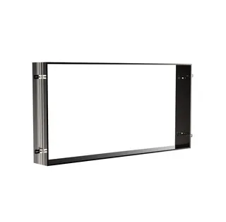 Einbaurahmen 1600er zu design4YOU LED-SPS m. waagerechter Bel.