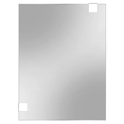 Eura Lichtspiegel Clemens 600x800mm, IP 44, vert. Leuchte links