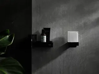 Flüssigseifenspender, Glas satiniert aktiv4YOU 3.0, verchr.