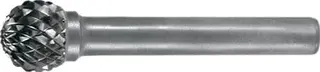 Frässtift KUD D.10mm Kopf-L.9mm Schaft-D.6mm HM Verz.Kreuz PROMAT