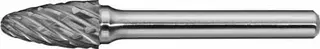 Frässtift RBF Special Steel D.10mm Kopf-L.20mm Schaft-D.6mm HM Verz.Kreuz
