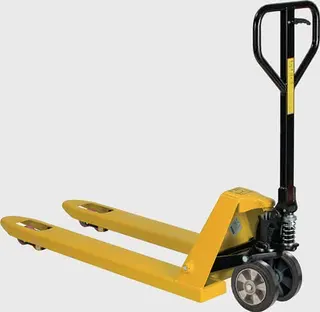 Gabelhubwagen Gabel-L.1150mm Trgf.2200kg STA signalgelb Vollgummi/Polyurethan