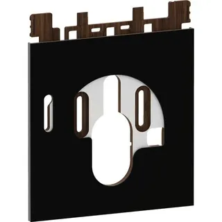 Geberit Designplatte AquaClean Komplettanlage unten Glas schwarz – Bild 2