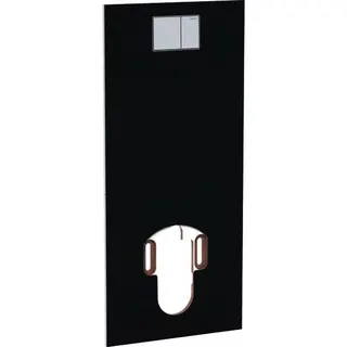 Designplatte für Geberit AquaClean WC-Komplettanlage, Sela/Mera Glas schw – Bild 2