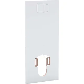 Designplatte für Geberit AquaClean WC-Komplettanlage, Sela/Mera Glas weiß – Bild 2