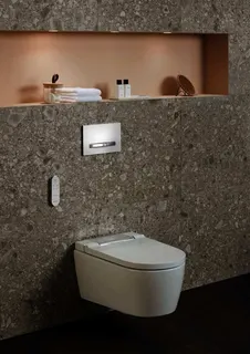 Geberit AquaClean Sela WC-Komplettanlage Wand-WC glanzchrom – Bild 4
