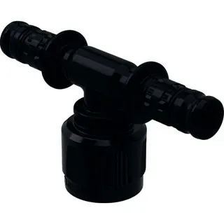 Geberit Mepla Übergangs-T-Stück mit MasterFix PVDF d16-MF20-d16 – Bild 2