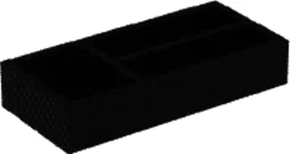 GE Schubladeneinsatz, T-Unterteilung für obere Schubl., 32,3x5,9x15cm, lava