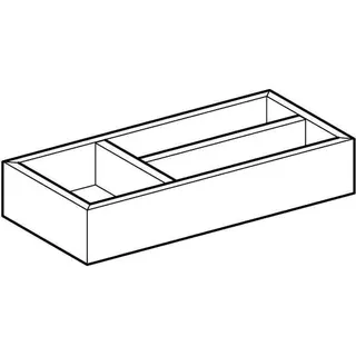Geberit Schubladeneinsatz, T-Unterteilung für obere Schubl., 32,3x5,9x15cm, lava – Bild 3