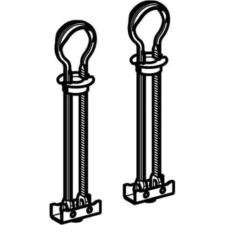 Set Klappdübel für Adapterplatte f. Geberit AquaClean (2 St.) – Bild 3
