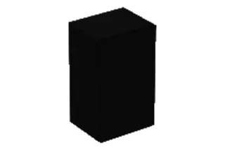 GE Smyle Square Seitenschrank mit einer Tür re, 36x60x32,6cm, lava