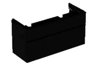 GE Smyle Square Unterschrank für DWT m. 2 Schubladen, 118,4x61,7x47cm, lava