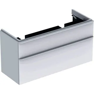 Geberit Smyle Square Unterschrank für DWT m. 2 Schubladen, 118,4x61,7x47cm, weiß – Bild 2