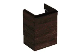 GE Smyle Square US für HWB, m. 1 Tür li 44,2x61,7x35,6cm, Nussbaum