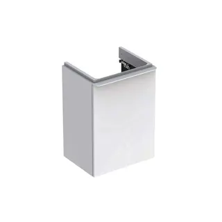 Geberit Smyle Square US für HWB, m. 1 Tür links 44,2x61,7x35,6cm, weiß – Bild 2