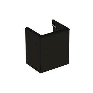 Geberit Smyle Square US für Waschtisch, m. 1 Tür links 53,6x61,7x43,3cm, lava – Bild 2