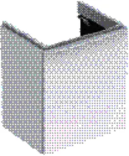 GE Smyle Square US für WT, m. 1 Tür li 53,6x61,7x43,3cm, weiß