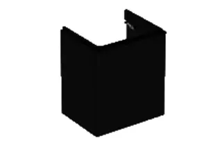 GE Smyle Square US für WT, m. 1 Tür re 53,6x61,7x43,3cm, lava
